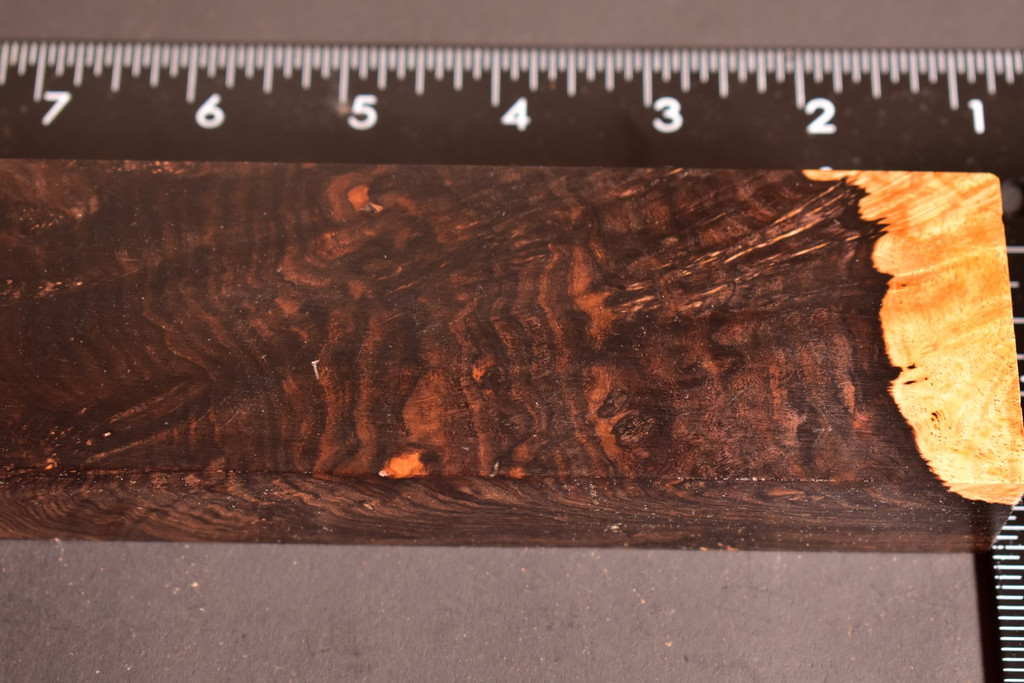 African Blackwood Burl 5 (2 x 1.2 x 7.1)