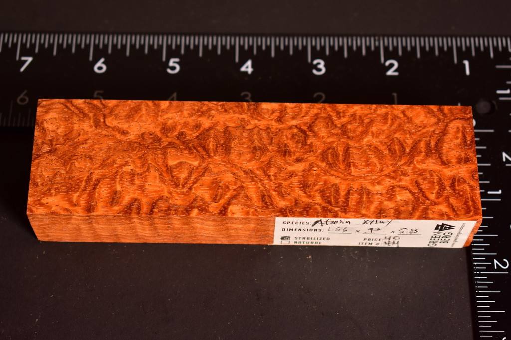 Stabilized Afzelia Xylay 44 (1.56 x .93 x 5.85)