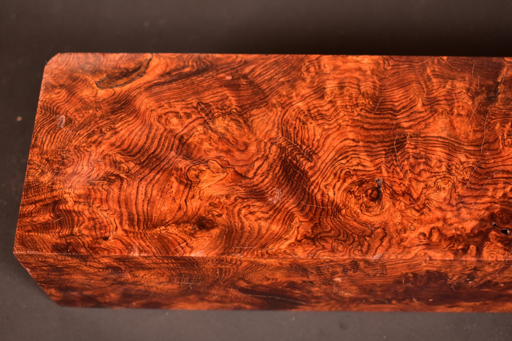 Honduras Rosewood Burl 10  (3.4 x 2.75 x 10.75)