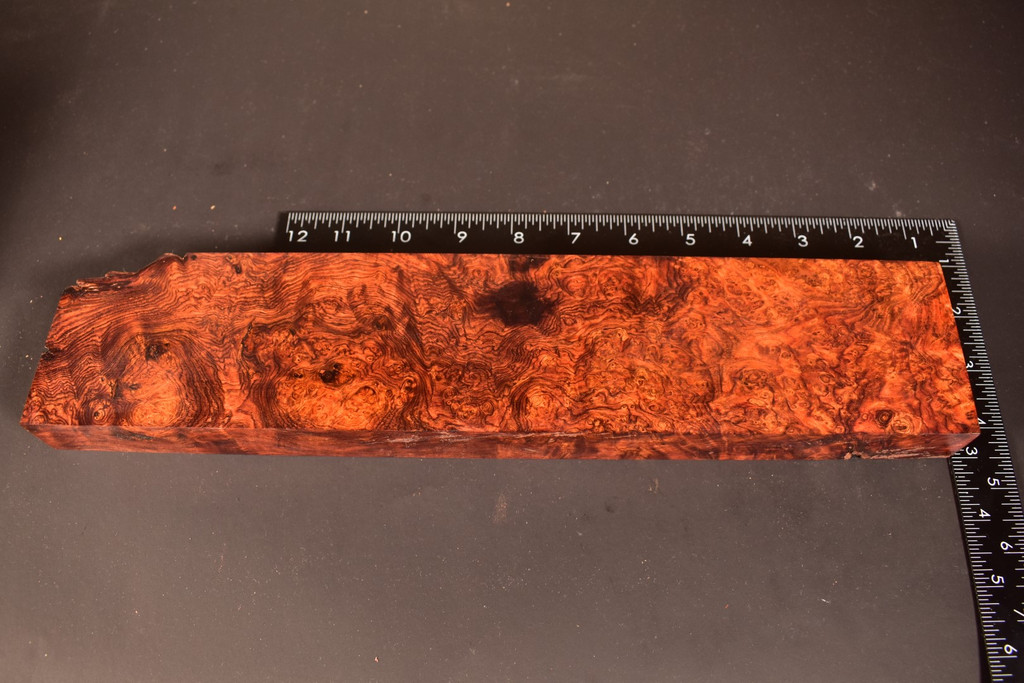 Honduras Rosewood Burl 13 (3 x 1.2 x 14)