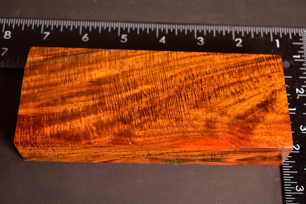 Curly Siam Rosewood 16 (2.35 x 1.25 x 6)
