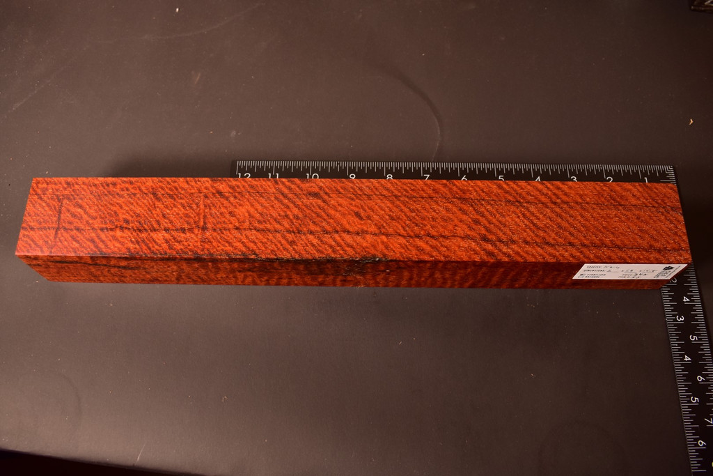 Stabilized Curly Narra 58 (2 x 1.9 z 15.5)