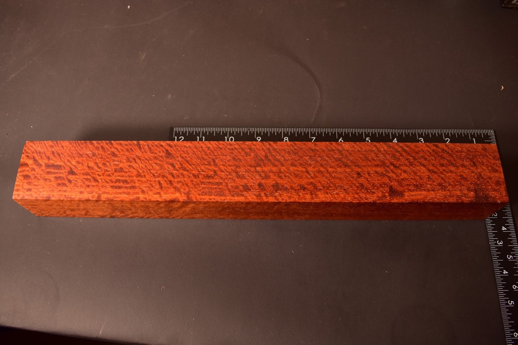 Stabilized Curly Narra 59 (2 x 1.9 x 15.5)