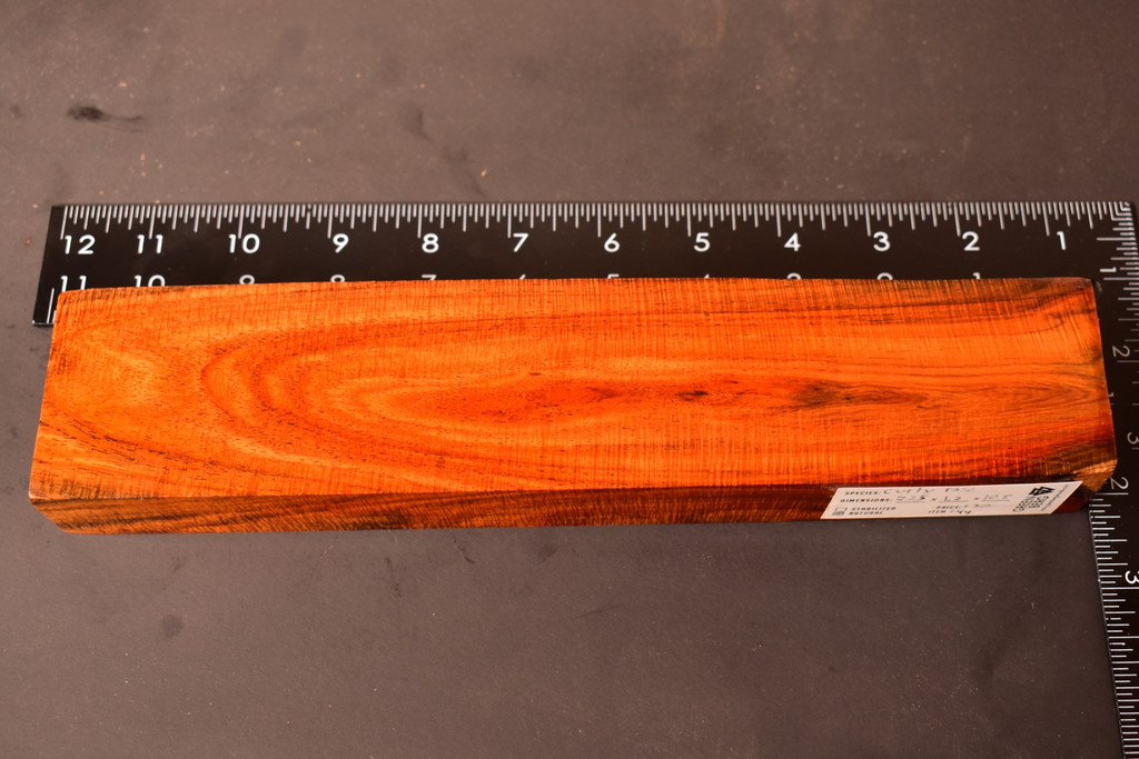 Curly Siam Rosewood 44 (2.25 x 1.2 x 10.5)