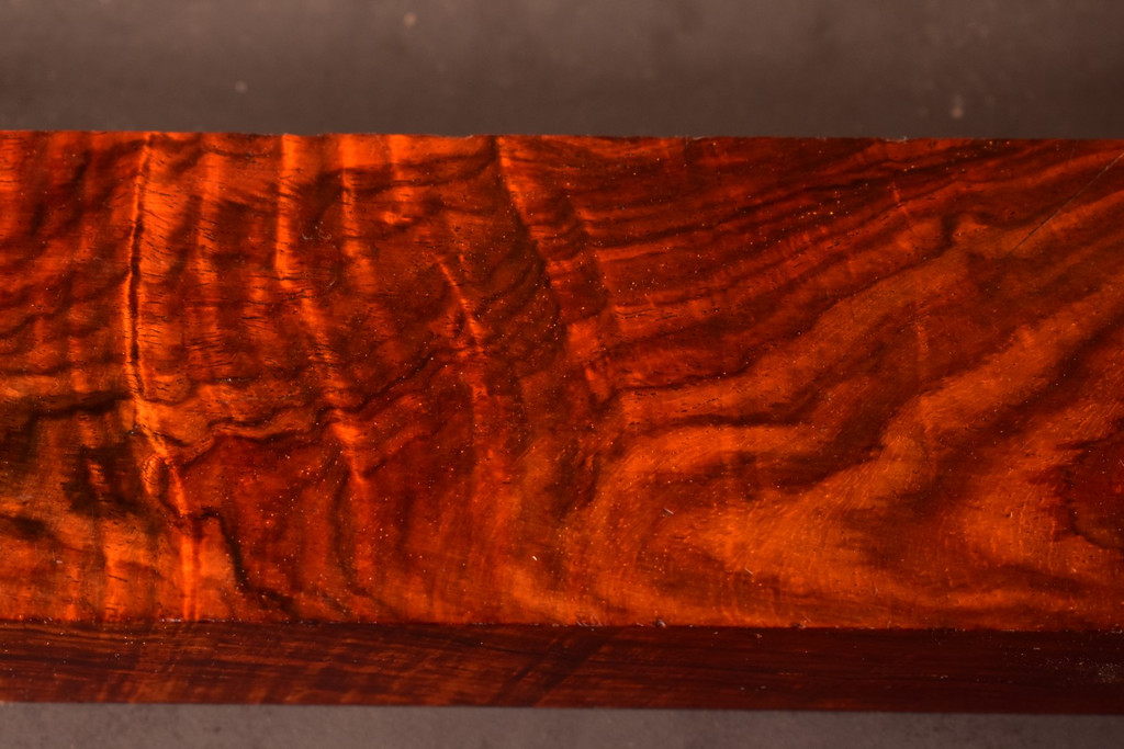 Curly Siam Rosewood 52 (2.75 x 1.875 x 12.5)