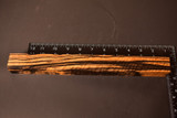 Stabilized Curly Black and White Ebony 38 (1.25 x 1.25 x 12)