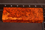 Stabilized Amboyna Burl 120B (1.9 x 1.15 x 5.85)