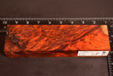 Stabilized Red Amboyna Burl 3 (2.3 x 1.4 x 8.4)