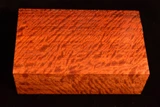 Stabilized Curly Red Narra 95 (3.4 x 1.85 x 5.5)