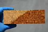 Stabilized Amboyna Burl 13E (1 ⅞ x 1 ⅞ x 5 ⅞)