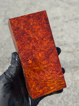 Stabilized Red Amboyna 18A (2.5 x 1.85 x 5.35) Stabilized Red Amboyna 18A (2.5 x 1.85 x 5.35)