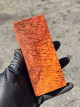 Stabilized Red Amboyna Burl 14E (2.3 x 1.5 x 5.35) Stabilized Red Amboyna Burl 14E (2.3 x 1.5 x 5.35)
