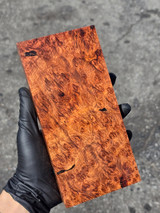 Stabilized Amboyna Burl 59E (3.85 x 1.2 x 8)