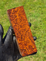 Stabilized Amboyna Burl 39 (1.9 x 1.9 x 5.85)