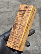 Stabilized Curly Golden Acacia 3 (2 x 1.2 x 5.9)