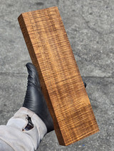 Stabilized Curly Golden Acacia 31 (3.45 x 1.3 x 11.5)