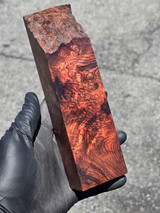 Honduras Rosewood Burl 26 (2 x 1.6 x 6 - 7.3)