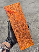 Stabilized Amboyna Burl 3A (3.75 x 1.5 x 11.3)