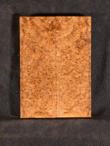 Stabilized Amboyna Burl Scales 17 (1.85 x .38 x 5.85)x2