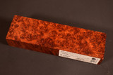 Stabilized Red Amboyna Burl 7 (1.7 x 1.1 x 5.75)