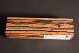 Stabilized Curly Black and White Ebony 12 (1.65 x 1 x 6)