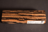 Stabilized Curly Black and White Ebony 20 (1.65 x 1 x 6.2)