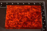 Stabilized Red Amboyna Burl 27 (3.8 x 1 x 5.5)