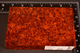 Stabilized Red Amboyna Burl 33 (3.8 x 1.25 x 5.75)