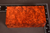 Stabilized Red Amboyna Burl 40 (2.7 x 1.7 x 5.5)