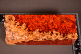 Stabilized Red Amboyna Burl 54 (2.15 x 2.5 x 7)