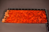 BEST Stabilized Red Amboyna Burl 57 (3.65 x 1.15 x 11.5)
