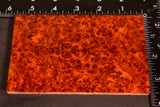 Stabilized Red Amboyna Burl Scales 4 (1.75 x .32 x 5.5)x2