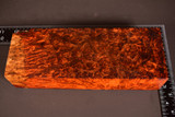 Stabilized Red Amboyna Burl 62 (3 x 1.95 x 8.35)
