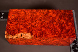 Stabilized Red Amboyna Burl 68 (3 x 2.5 x 6.4)