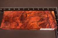Honduras Rosewood Burl 68 (3.5 x 1 x 9.5)