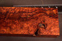 Cocobolo Burl 19 (3.3 x 1.7 x 10.75)