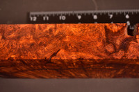 Cocobolo Burl 19 (3.3 x 1.7 x 10.75)
