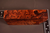 Cocobolo Burl 25 (2.9 x 1.25 x 5.5)
