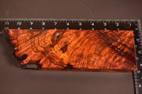 Cocobolo Burl 26 (2.9 x .975 x 8-10)