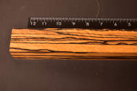 Stabilized Curly Black and White Ebony 35 (1.65 x 1.45 x 12)