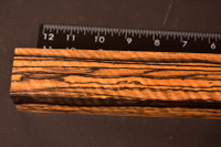 Stabilized Curly Black and White Ebony 37 (1.65 x 1.5 x 12)