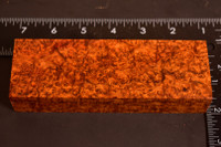Stabilized Amboyna Burl 83B (1.9 x 1.15 x 5.85)
