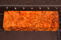 Stabilized Amboyna Burl 89B (1.9 x 1.15 x 5.85)