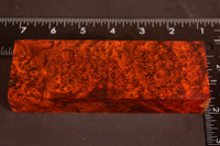 Stabilized Amboyna Burl 97B (1.9 x 1.15 x 5.85)