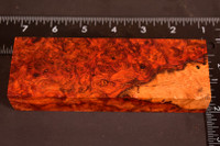 Stabilized Amboyna Burl 99B (1.9 x 1.15 x 5.85)