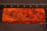 Stabilized Amboyna Burl 99B (1.9 x 1.15 x 5.85)