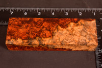 Stabilized Amboyna Burl 101B (1.9 x 1.15 x 5.85)