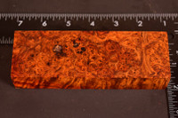 Stabilized Amboyna Burl 103B (1.9 x 1.15 x 5.85)