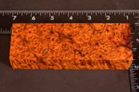 Stabilized Amboyna Burl 105B (1.9 x 1.15 x 5.85)