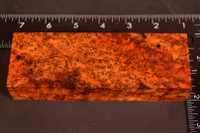 Stabilized Amboyna Burl 107B (1.9 x 1.15 x 5.85)